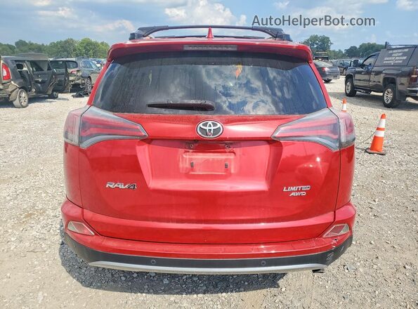 JTMDFREV9HJ118921 2017 TOYOTA RAV4 Red Widok z tyłu