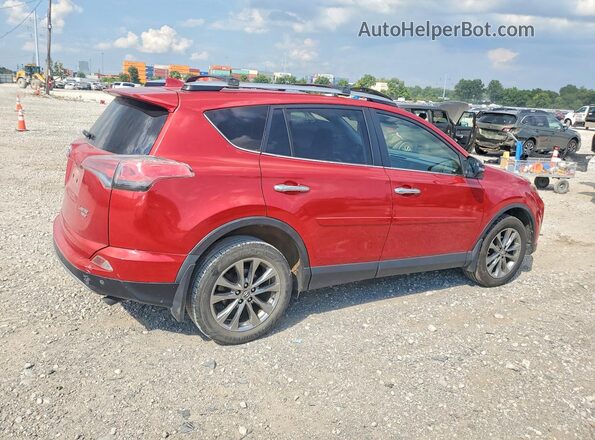 JTMDFREV9HJ118921 2017 TOYOTA RAV4 Red Tył prawy