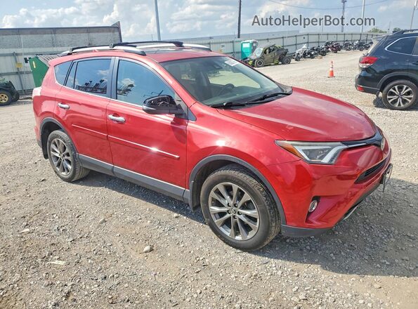 JTMDFREV9HJ118921 2017 TOYOTA RAV4 Red Przód prawy