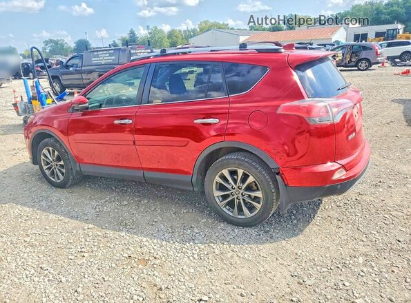 JTMDFREV9HJ118921 2017 TOYOTA RAV4 Red Tył lewy