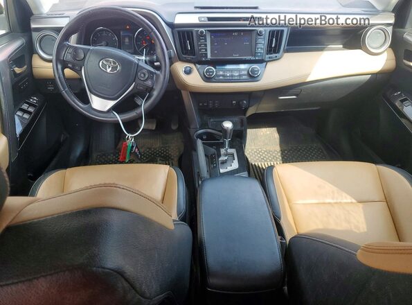 JTMDFREV9HJ118921 2017 TOYOTA RAV4 Red Widok deski rozdzielczej