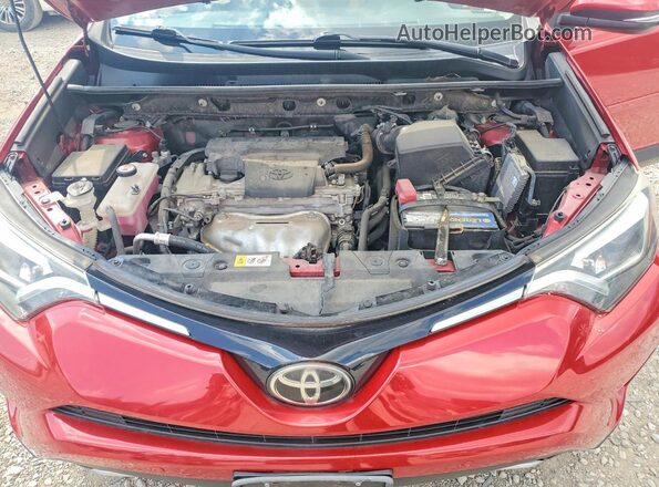 JTMDFREV9HJ118921 2017 TOYOTA RAV4 Red Widok komory silnika