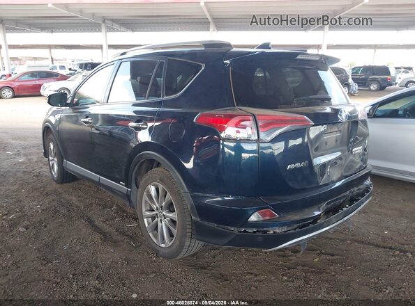 JTMDJREV2HD070952 2017 TOYOTA RAV4 HYBRID Dark Blue Задняя левая четверть