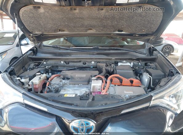JTMDJREV2HD070952 2017 TOYOTA RAV4 HYBRID Dark Blue Вид сзади