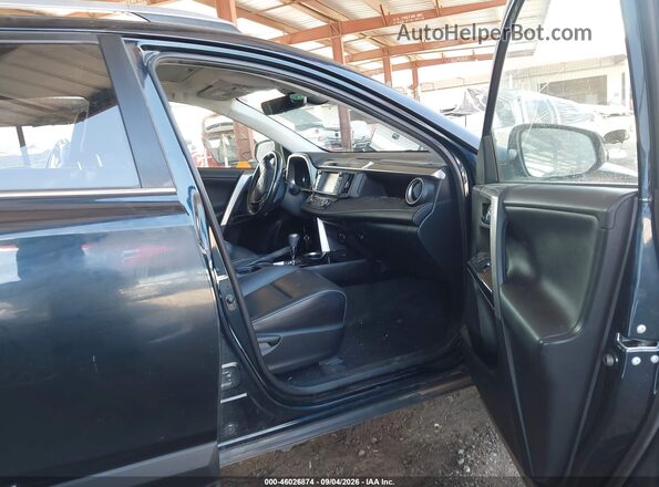 JTMDJREV2HD070952 2017 TOYOTA RAV4 HYBRID Dark Blue Вид салона спереди