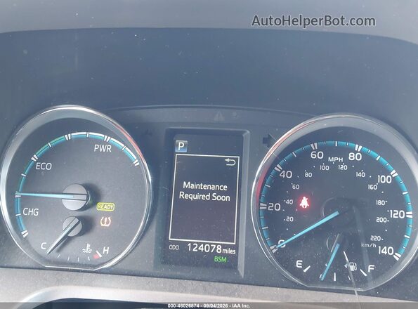 JTMDJREV2HD070952 2017 TOYOTA RAV4 HYBRID Dark Blue Вид задних сидений