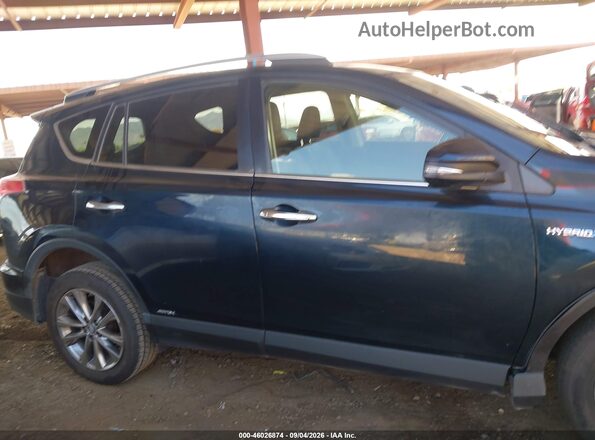 JTMDJREV2HD070952 2017 TOYOTA RAV4 HYBRID Dark Blue Вид задней части салона