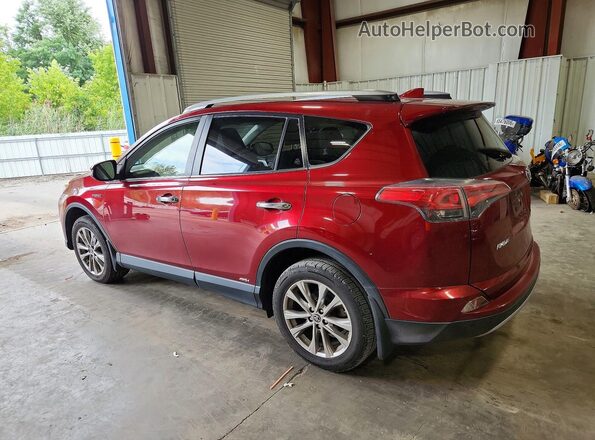 JTMDJREV3JD186330 2018 TOYOTA RAV4 Burgundy Задня ліва чверть