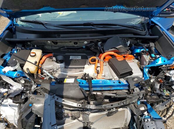 JTMDJREV4GD020990 2016 TOYOTA RAV4 Blue Вид підкапотного простору