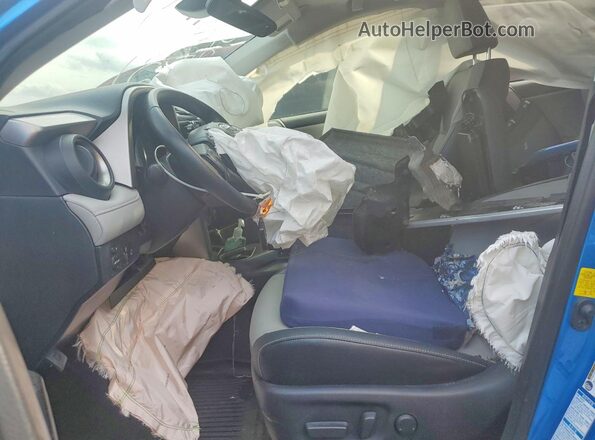 JTMDJREV4GD020990 2016 TOYOTA RAV4 Blue Вид салону спереду