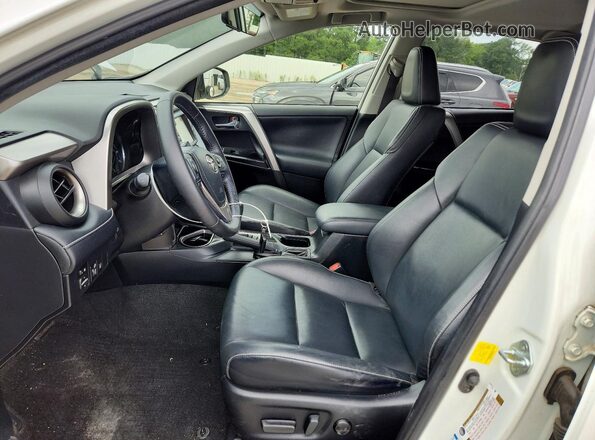 JTMDJREV8GD018112 2016 TOYOTA RAV4 Белый Вид салона спереди