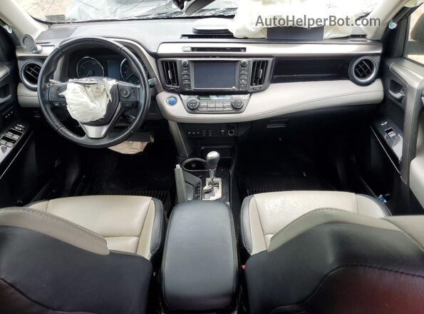 JTMDJREVXGD036112 2016 TOYOTA RAV4 Gray Вид панелі приладів