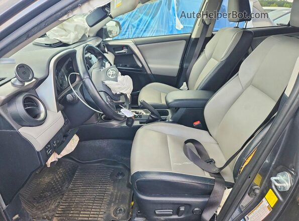JTMDJREVXGD036112 2016 TOYOTA RAV4 Gray Вид салону спереду