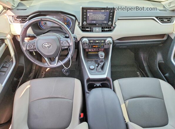 JTMDWRFV4LD543064 2023 TOYOTA RAV4 Gray Widok deski rozdzielczej