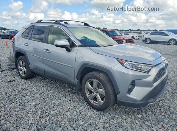 JTMDWRFV7KD003948 2019 TOYOTA RAV4 Серебряный Передняя правая четверть