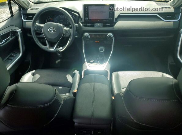 JTMDWRFV7KD003948 2019 TOYOTA RAV4 Серебряный Вид панели приборов