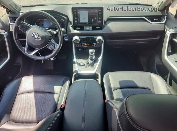 JTMDWRFV7LD547531 2020 TOYOTA RAV4 Silver წინა პანელის ხედი