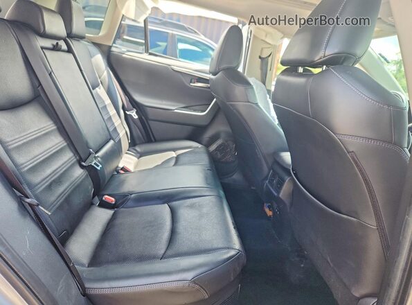 JTMDWRFV7LD547531 2020 TOYOTA RAV4 Silver უკანა სავარძლების ხედი
