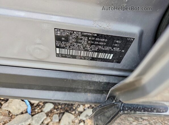 JTME6RFV0SD573200 2025 TOYOTA RAV4 Silver Панорамний вид салону 360°