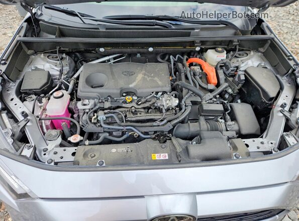 JTME6RFV0SD573200 2025 TOYOTA RAV4 Silver Вид підкапотного простору