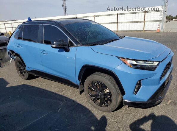 JTME6RFV3PJ029346 2023 TOYOTA RAV4 Blue Առջևի աջ