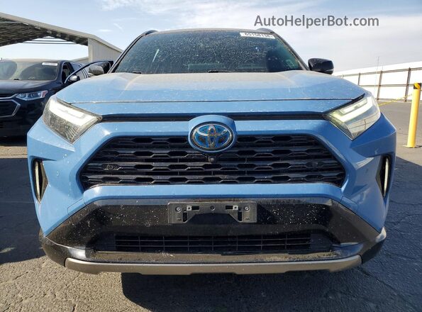 JTME6RFV3PJ029346 2023 TOYOTA RAV4 Blue Դիմացի տեսք