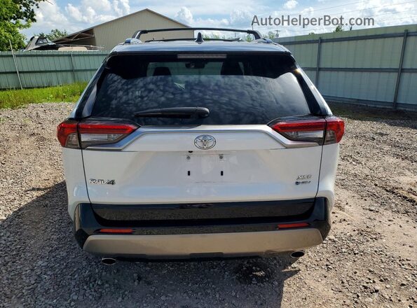 JTME6RFV6SD570852 2025 TOYOTA RAV4 White Вид ззаду