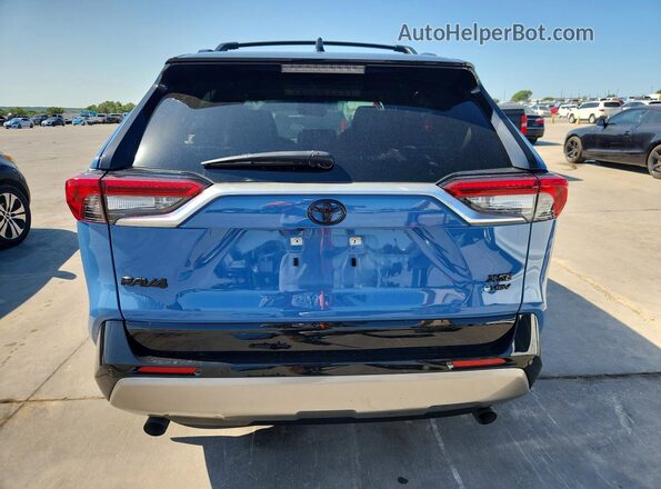 JTME6RFV9SD578511 2025 TOYOTA RAV4 Blue Հետևի տեսք