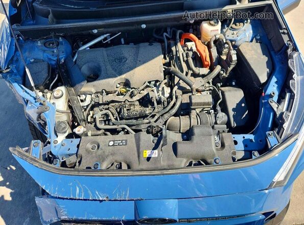 JTME6RFV9SD578511 2025 TOYOTA RAV4 Blue Շարժիչի բաժամունքի տեսք