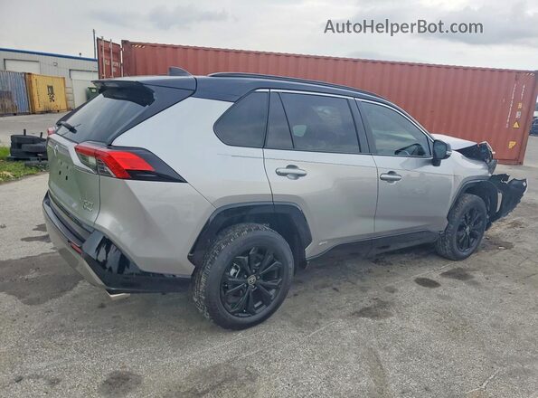 JTME6RFVXSJ090847 2025 TOYOTA RAV4 Silver Tył prawy