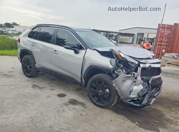 JTME6RFVXSJ090847 2025 TOYOTA RAV4 Silver Przód prawy