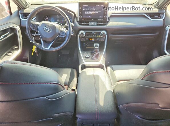 JTMEB3FV0MD024866 2021 TOYOTA RAV4 White Առջևի վահանակի տեսք