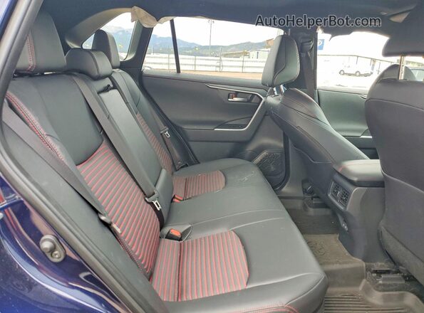 JTMEB3FV4SD276293 2025 TOYOTA RAV4 Синий Вид задней части салона