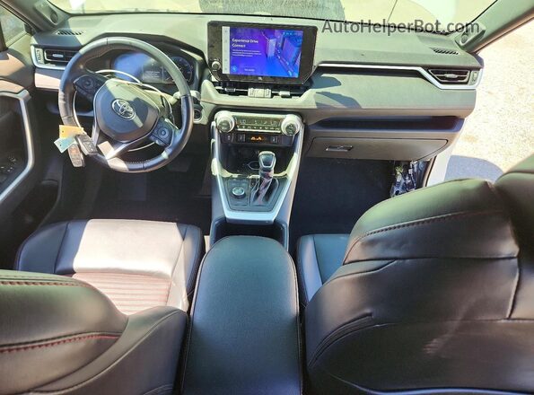 JTMEB3FV7PD155328 2023 TOYOTA RAV4 White Dashboard view