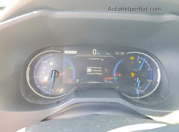 JTMEWRFV5LD548567 2020 TOYOTA RAV4 Silver ხელსაწყოთა პანელის ხედი