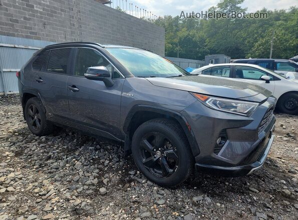 JTMEWRFV8LD548787 2020 TOYOTA RAV4 Gray Delantero derecho