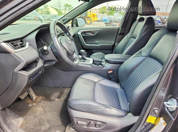 JTMEWRFV8LD548787 2020 TOYOTA RAV4 Gray Vista interior delantera