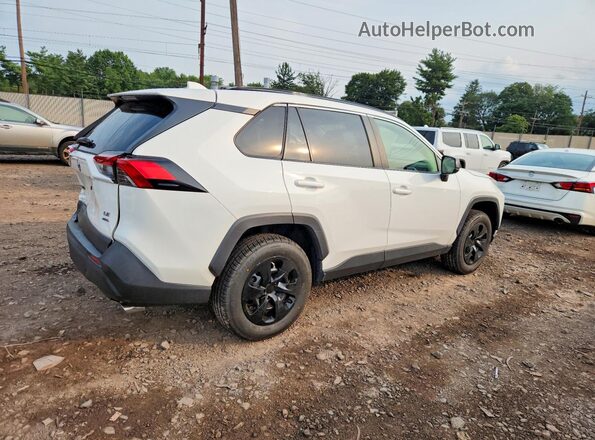 JTMF1RFV2KD033592 2019 TOYOTA RAV4 White Trasero derecho