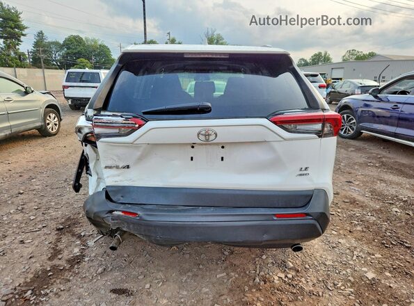 JTMF1RFV2KD033592 2019 TOYOTA RAV4 White Vista trasera