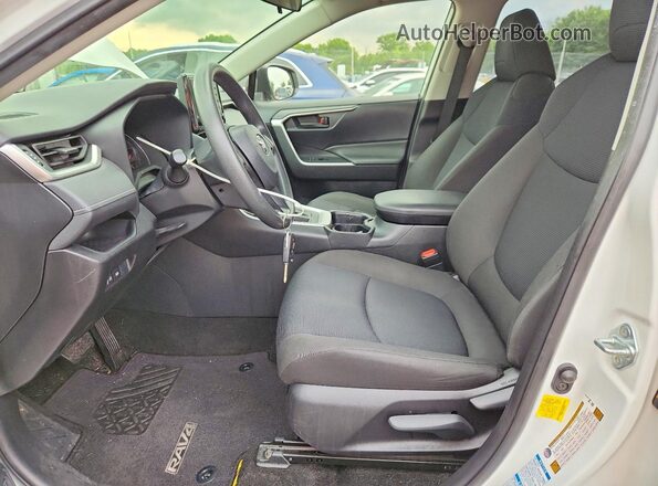 JTMF1RFV2KD033592 2019 TOYOTA RAV4 White Vista interior delantera
