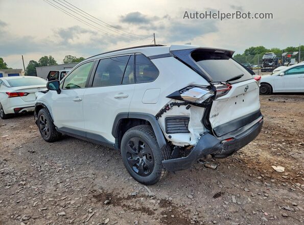 JTMF1RFV2KD033592 2019 TOYOTA RAV4 White Trasero izquierdo
