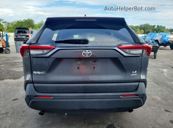 JTMF1RFV4KD018799 2019 TOYOTA RAV4 Gray Vista trasera