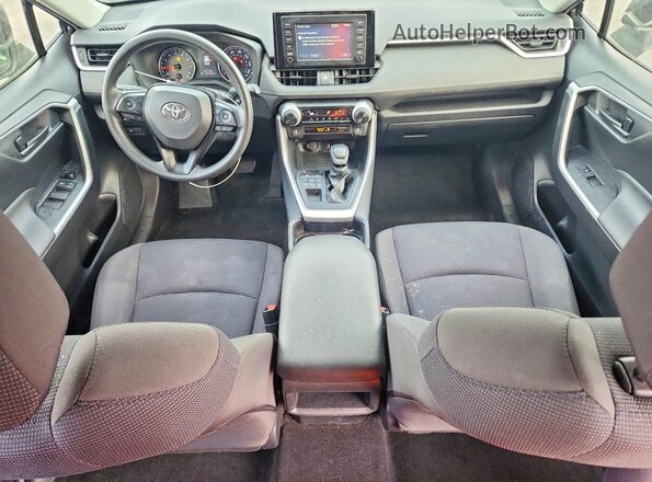 JTMF1RFV4KD018799 2019 TOYOTA RAV4 Gray Vista del salpicadero