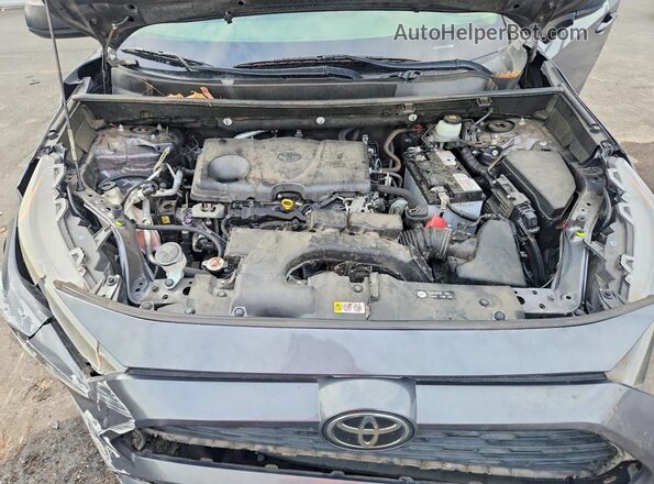 JTMF1RFV4KD018799 2019 TOYOTA RAV4 Gray Vista del compartimento del motor