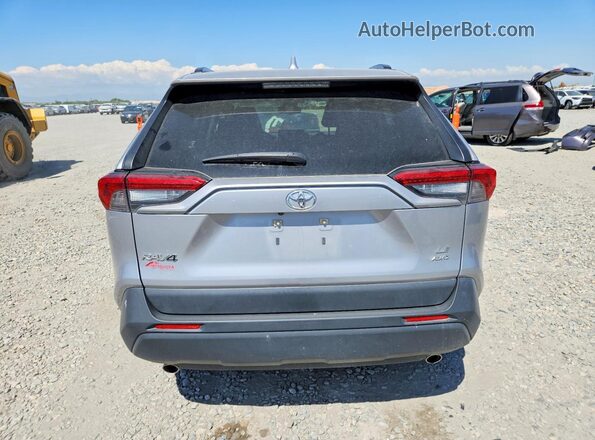 JTMF1RFVXMD070098 2021 TOYOTA RAV4 Silver Вид ззаду