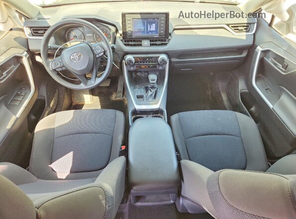 JTMF1RFVXMD070098 2021 TOYOTA RAV4 Silver Вид панелі приладів