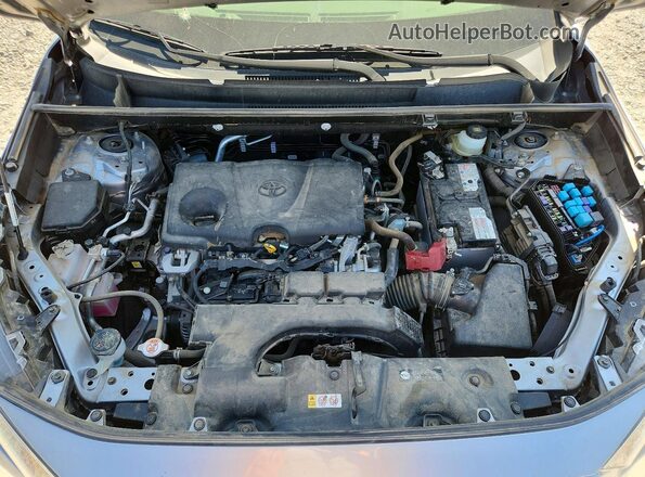 JTMF1RFVXMD070098 2021 TOYOTA RAV4 Silver Вид підкапотного простору
