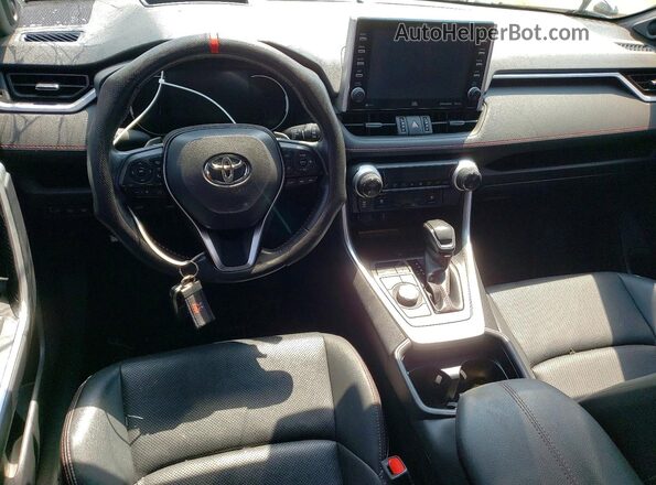 JTMFB3FV6MD053843 2021 TOYOTA RAV4 Серебряный Вид панели приборов