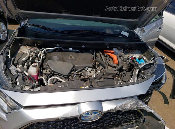 JTMFB3FV6MD053843 2021 TOYOTA RAV4 Серебряный Вид подкапотного пространства