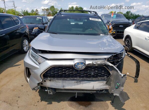 JTMFB3FV6MD053843 2021 TOYOTA RAV4 Серебряный Вид спереди